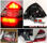 Klarglas Baklysen "W221 look" med dioder.  2st - bild 3