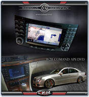 C2a. Comand APS DVD till E-klass W211 och CLS W219