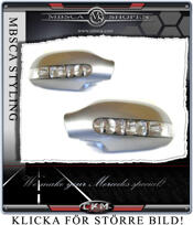 Spegelkåpor ink Klarglas blinkers 1997-2004