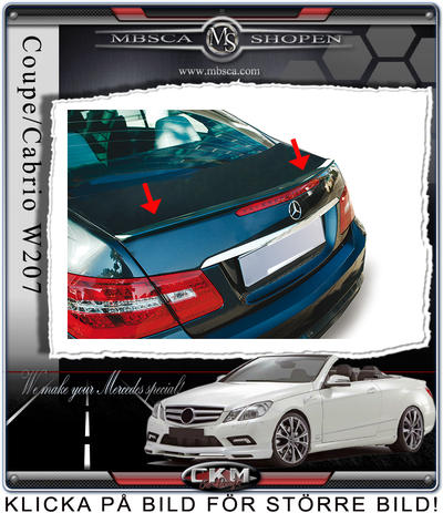 E-Klass - W207/C207 - 2. CKM vinge baklucka "A-look"