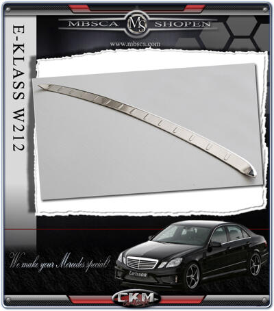 E-Klass - W212 09- - Kromlistskydd för kofångare vid baklucka kombi.