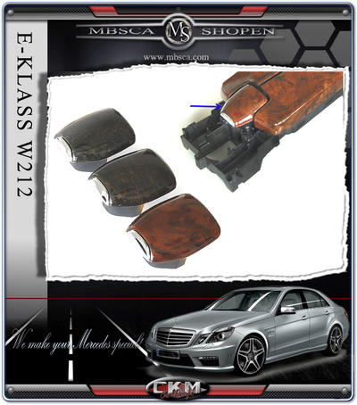 E-Klass - W212 09- - Ädelträ lock