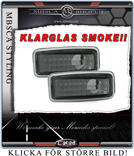 Klarglas Sidoblinkers smoke 2 st
