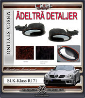 Ädelträ handtag 2st MB Original
