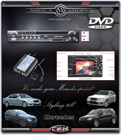 Multimedia - DVD-spelare och styrdonpaket för comand 2.0 & 2.5