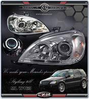 Klarglas Framlysen Angel Eyes 2st