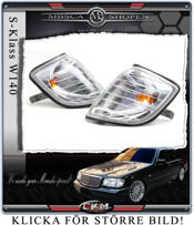 Klarglas framblinkers 2st