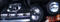 Klarglas facelift framlysen DEVIL EYES Svarta 2st - bild 4