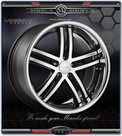 Vossen Monoblock VVS085 Svart