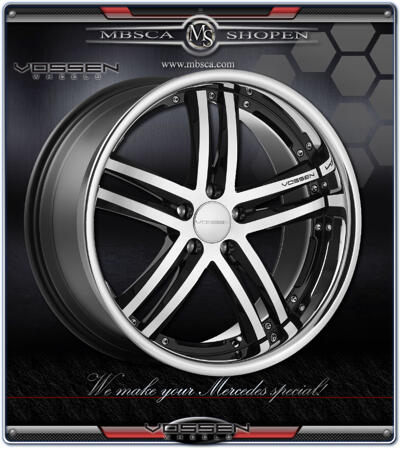 Vossen Monoblock VVS085 Svart